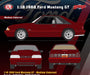 1988 Ford Mustang GT in Medium Cabernet Red. - ACME - 1/18 - G1801834 Passion Diecast 