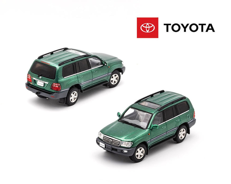 Toyota Land Cruiser 100 (LHD) - Green - GCD - 1:64 - KS-023-380 Passion Diecast