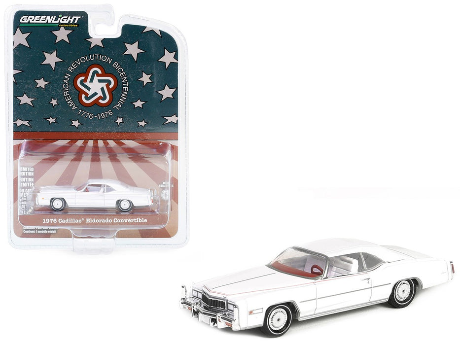 1976 Cadillac Eldorado Convertible Bicentennial - Anniversary Collection Series 16 - 1/64 Greenlight - 28140 B
