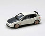 Honda Civic (EG6) SIR-II JDM Style - Frost White with Carbon Hood - Hobby Japan - 1:64 - HJDM002-7 Passion Diecast