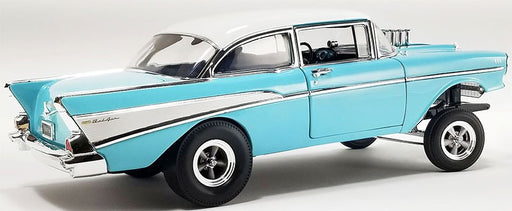 1957 Chevrolet Bel Air Gasser in Larkspur Blue Limited Edition - ACME - 1/18 - A1807017 Passion Diecast 