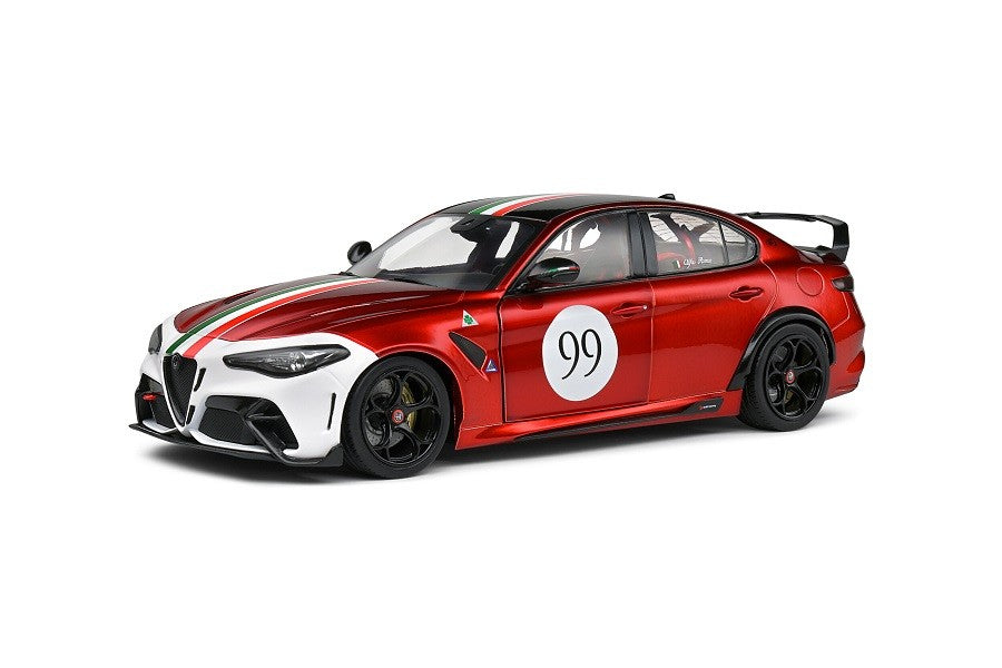 ALFA ROMEO GIULIA GTA-M TRICOLORE MUGELLO 1969 LIVERY - 2022 - Solido - 1/18 - S1806904 - Passion Diecast 