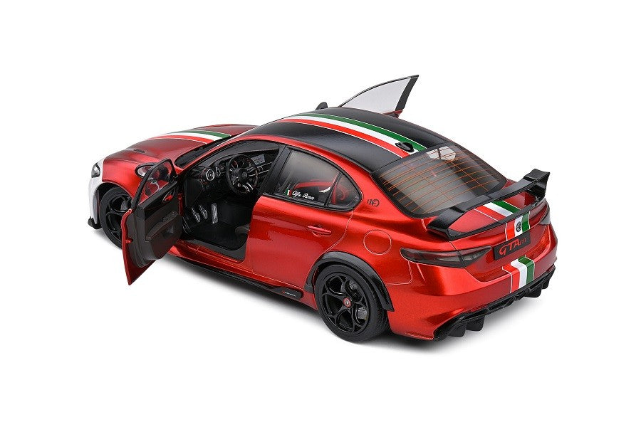 ALFA ROMEO GIULIA GTA-M TRICOLORE MUGELLO 1969 LIVERY - 2022 - Solido - 1/18 - S1806904 - Passion Diecast 