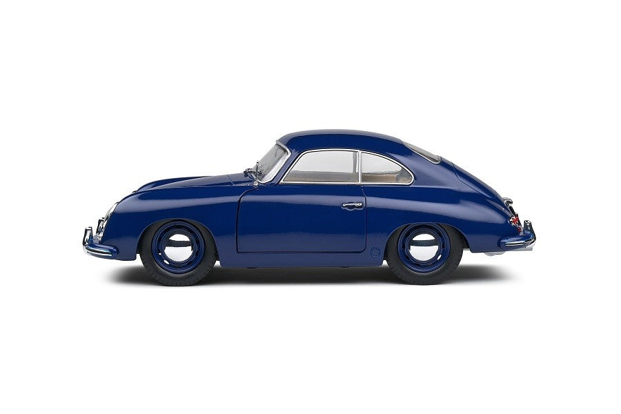 Porsche 356 Pre-A 1953 Bleu - Solido - 1/18 - S1802808 - Passion Diecast 