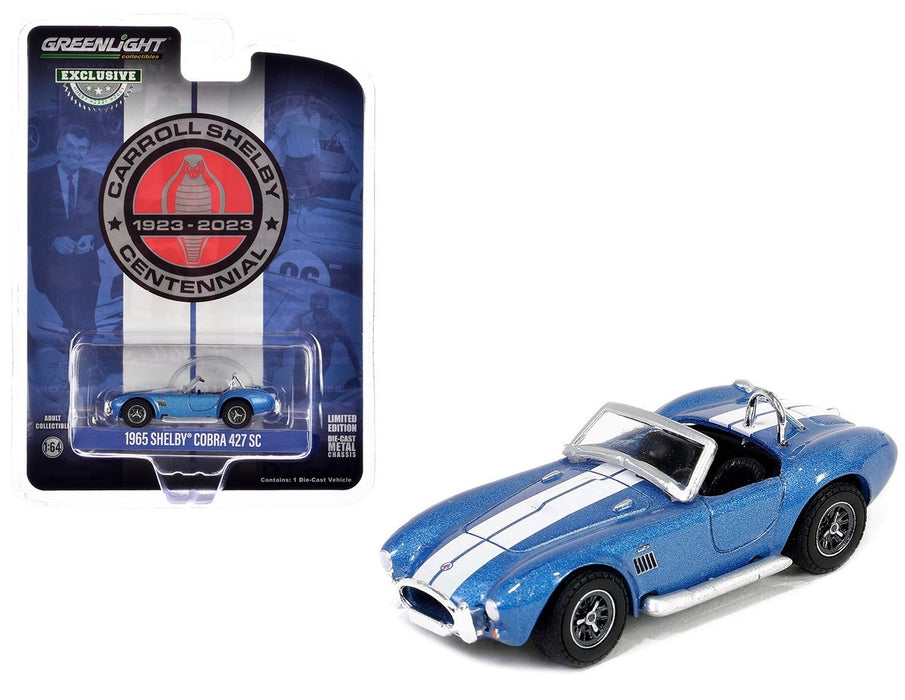 Carroll Shelby Centennial - 1965 Shelby Cobra 427 S/C - Hobby Exclusive - 1/64 Greenlight - 30498
