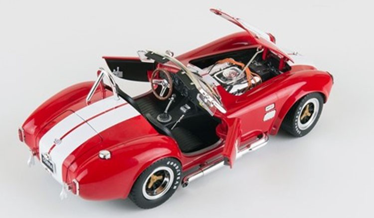1965 Shelby Cobra 427 S/C - Red - ACME - 1/18 - SC-122