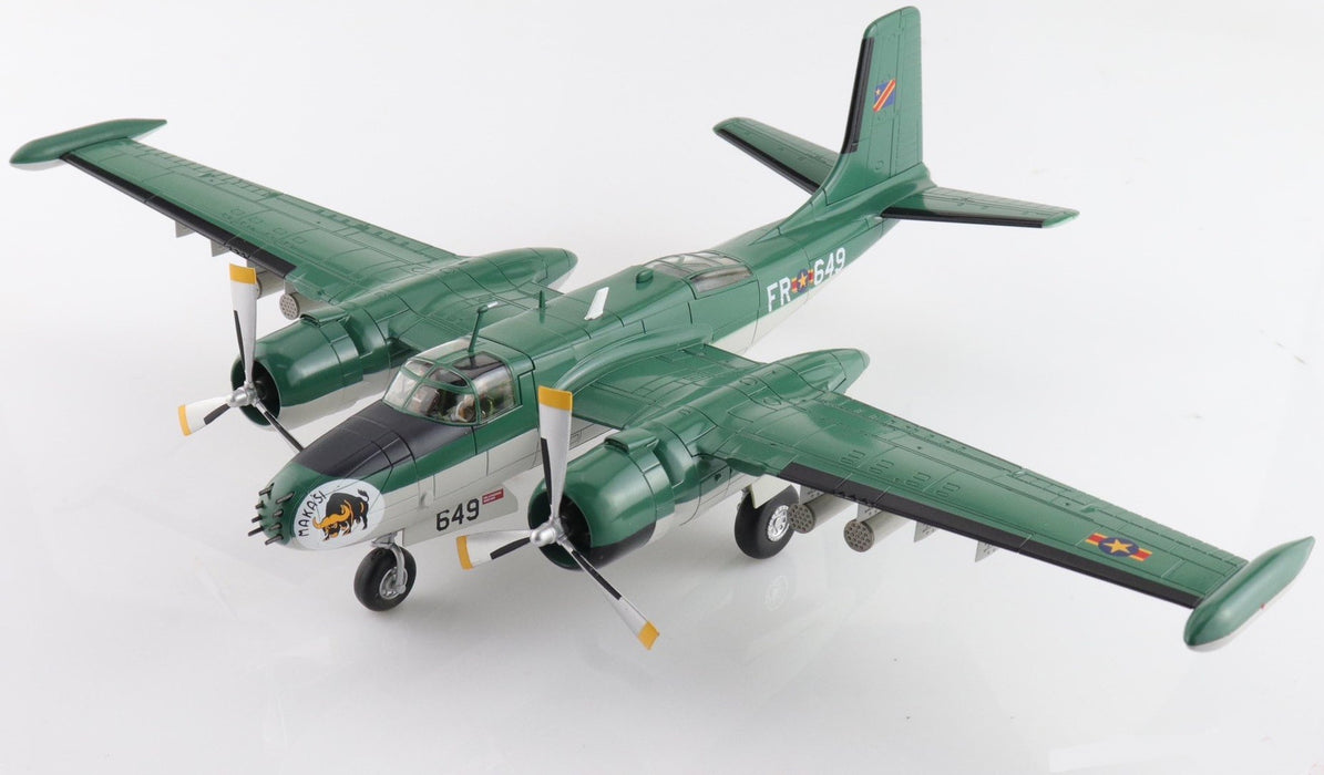 Douglas B-26K Counter Invader / Congolese Air Force, no.64-17649, Brazzaville, Congo 1965 / Hobby Master 1:72 HA3228