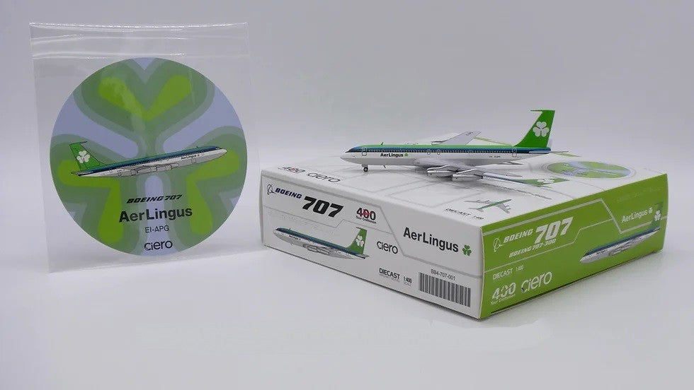 Aer Lingus Boeing Boeing 707-300C / EI-APG / JC Wings  1:400 / BB4-707-001