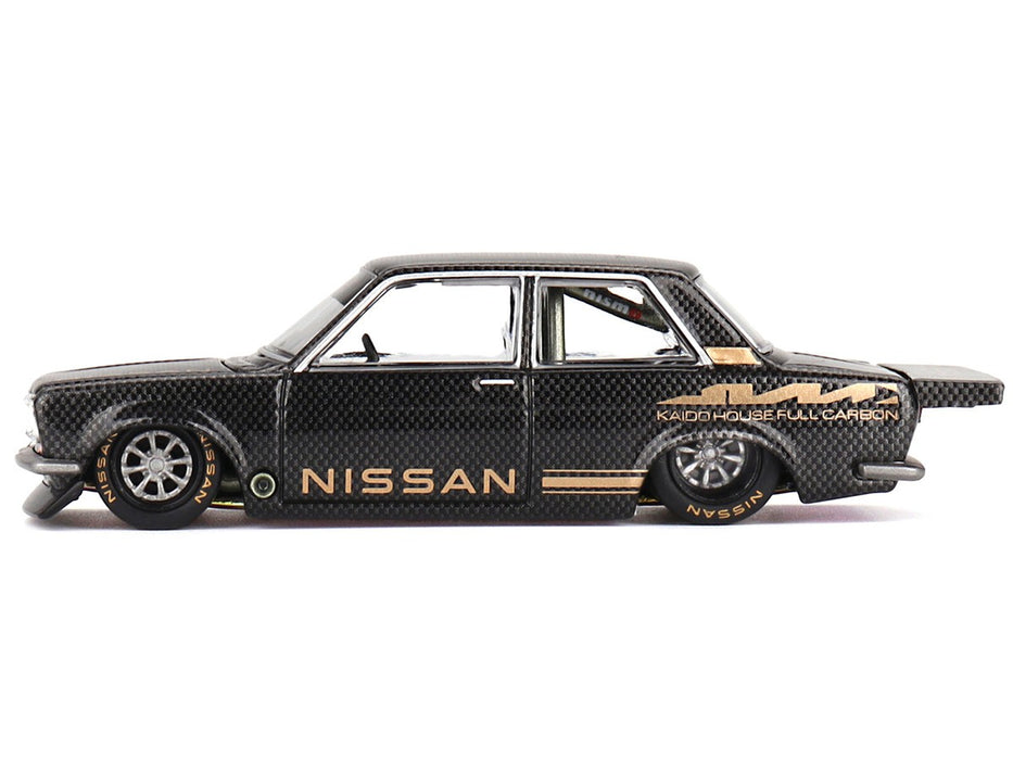 Kaido★House - Datsun 510 Pro Street Full Carbon V1 - Mini GT - Mijo Exclusives - 1/64 - KHMG110