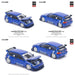 PANDEM CIVIC EG6 v1.5 METALLIC BLUE - Pop Race 1:64 - PR640127 -  Passion Diecast 