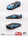 Lamborghini Aventador SVJ 63 Blu Aegir - Mini GT - 1:64 - MGT00784 Passion Diecast