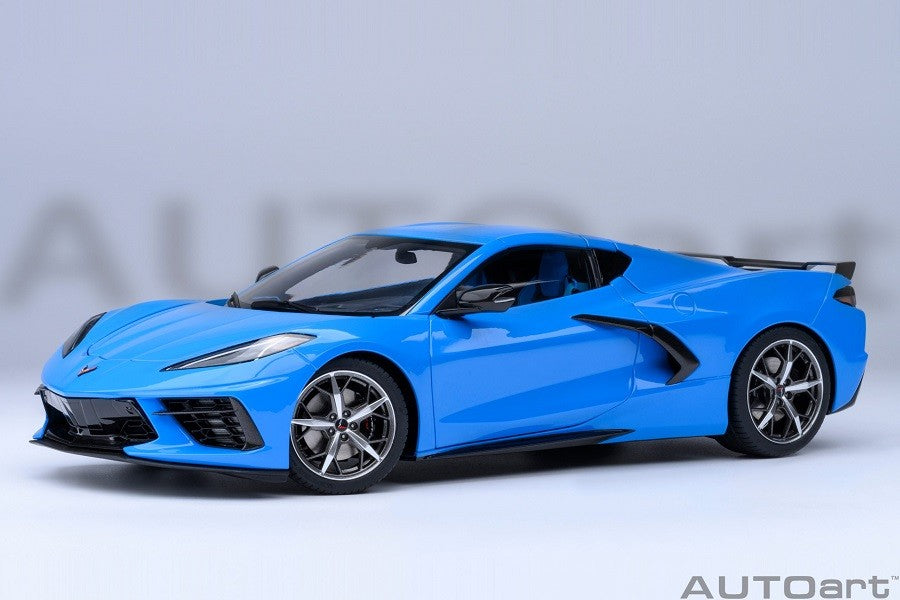 Chevrolet Corvette C8 Stingray Z51 (Rapid Blue) - Autoart - 71281 Passion Diecast