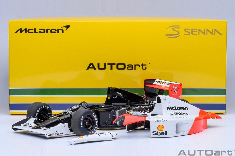 McLaren Honda MP4/6 1991 No.1 (with McLaren logo) - Autoart - 89140 Passion Diecast