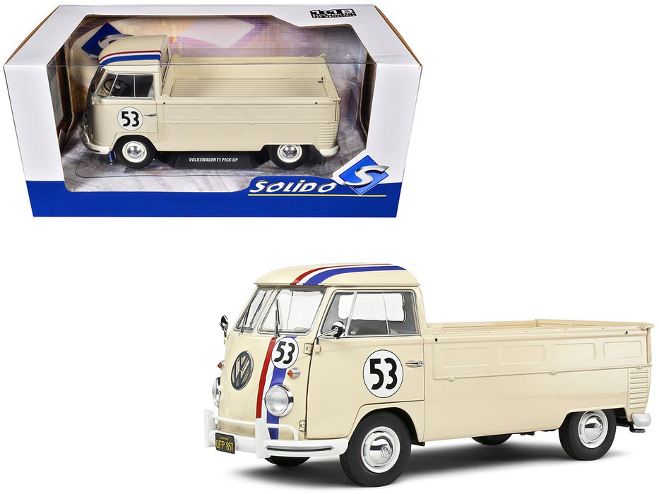 VOLKSWAGEN T1 PICK UP RACER 53 - 1950 - Solido - 1/18 - S1806708 - Passion Diecast 