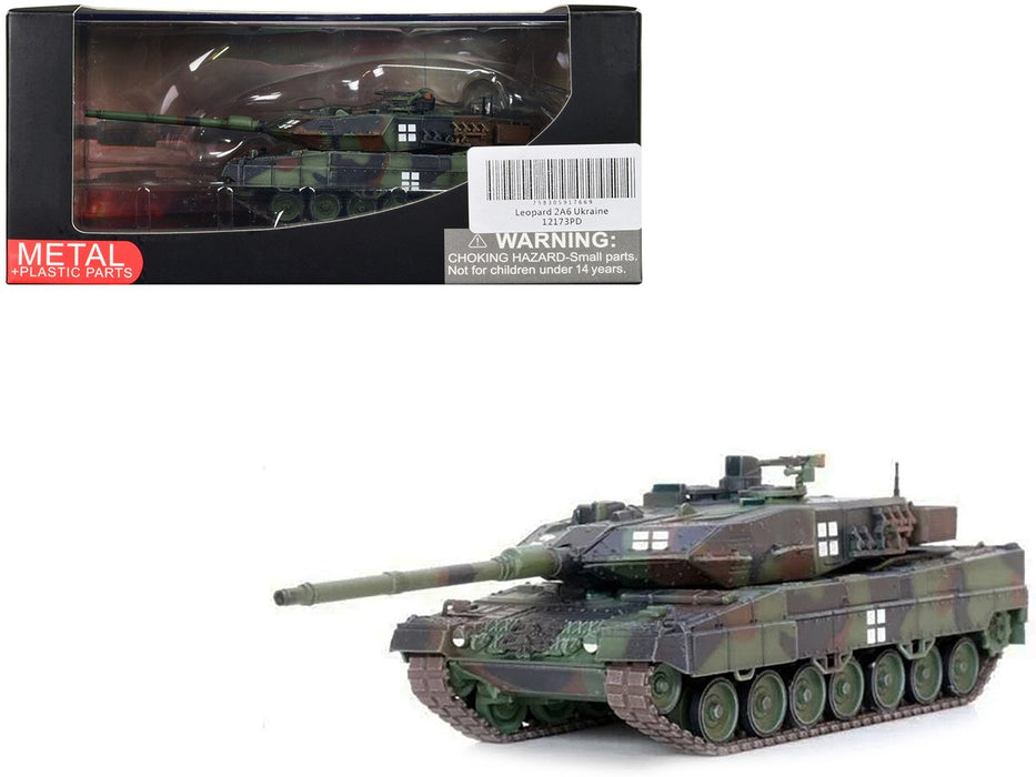 Krauss-Maffei Leopard 2A6 tank / Ukrainian Army / Panzerkampf 1:72 - 12173PD