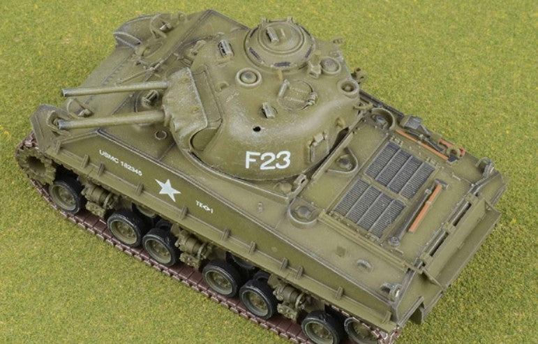 (Online only) M4A3 CWS-POA-H5 Flame Sherman / USMC, no. F23, Korea 1950 / Dragon Models 1:72 63147