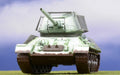 (Online only) KMDB T-34-85 / Soviet Army, USSR, w/Bedspring Armor / Dragon Models 1:72 63222