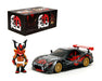 1993 Mazda RX-7 With Saru Figure LAB MONKEYS - Black - Hollywood Rides - Jada - 1/24 - 35668 - Passion Diecast 