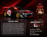 1993 Mazda RX-7 With Saru Figure LAB MONKEYS - Black - Hollywood Rides - Jada - 1/24 - 35668 - Passion Diecast 