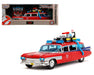 Ghostbusters x Transformers Ecto-1 with Optimus Prime Graphics - Red - Hollywood Rides - Jada - 1/24 - 35466