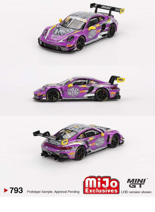 Porsche 911 GT3 R No.27 HubAuto Racing 2023 FIA GT World Cup 70th Macau Grand Prix - Mini GT - 1:64 - MGT00793 Passion Diecast
