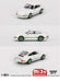 Porsche 911 Carrera RS 2.7 Grand Prix White with Green Livery - Mini GT - 1:64 - MGT00801 Passion Diecast