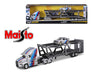 Mack Anthem and 1988 BMW M3 - Silver - Design Transporters - Maisto 1/64 - 11454 SIL - Passion Diecast 