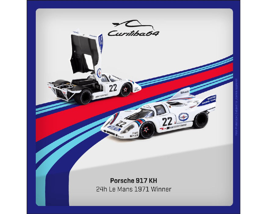 Porsche 917 KH 24h Le Mans 1971 Winner No.22 - Tarmac Works - 1/64 - CWB64-002-LMW22 Passion Diecast