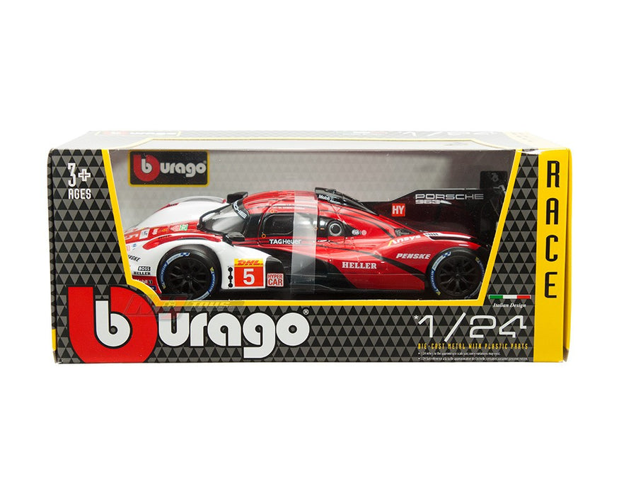 Porsche 963 No.5 - Race Series - Bburago 1/24 - 18-28022 - Passion Diecast 