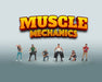 Figures Muscle Mechanics Set - 6-piece metal set - American Diorama - 1/64 - AD-2417 Passion Diecast