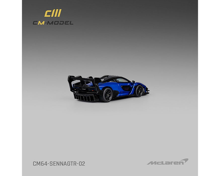 McLaren Senna GTR - Metallic Blue - Limited Edition - CM Model - 1:64 - CM64-SENNAGTR-02 Passion Diecast