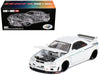 Kaido★House - Nissan Skyline GT-R (R33) Greddy GR33 V1 - White - Mini GT - Mijo Exclusives - 1/64 - KHMG113