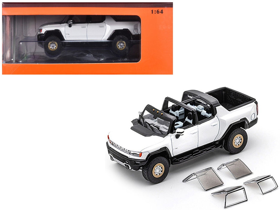 2022 GMC Hummer EV Pickup (LHD) - White - GCD - 1:64 - KS-038-217 Passion Diecast