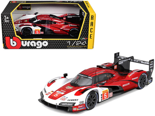 Porsche 963 No.5 - Race Series - Bburago 1/24 - 18-28022 - Passion Diecast 