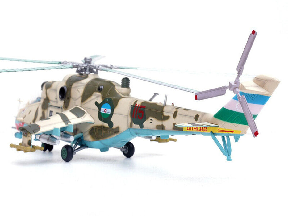 Mil Mi-24V  Hind Attack Helicopter / Gunship, Baku, Azerbaijan, 2000  - Panzerkampf Aircraft  14005PA