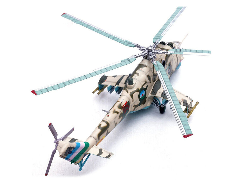 Mil Mi-24V  Hind Attack Helicopter / Gunship, Baku, Azerbaijan, 2000  - Panzerkampf Aircraft  14005PA