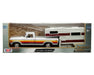 1979 Ford F-150 Custom Camper Silver Gradient Striping - American Classics Truck Camper - Motormax 1-24 - 79346-75330
