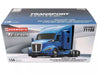 Kenworth T680 76in High-Roof Sleeper Cab Tandem Tractor- Metallic Blue - Cab Only  -  Diecast Master  1/50 -  71108