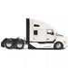 Kenworth T680 76in High-Roof Sleeper Cab Tandem Tractor- Metallic White - Cab Only  -  Diecast Master  1/50 -  71119