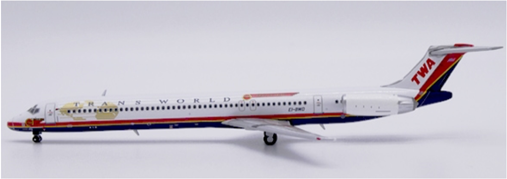 TWA - Trans World Airlines McDonnell-Douglas MD-83 "Wings of Pride / EI-BWD /  JC Wings  1:400 / XX40187