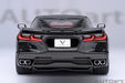 Chevrolet Corvette C8 Stingray Z51Black - Autoart 1/18 - 71280 - Passion Diecast 