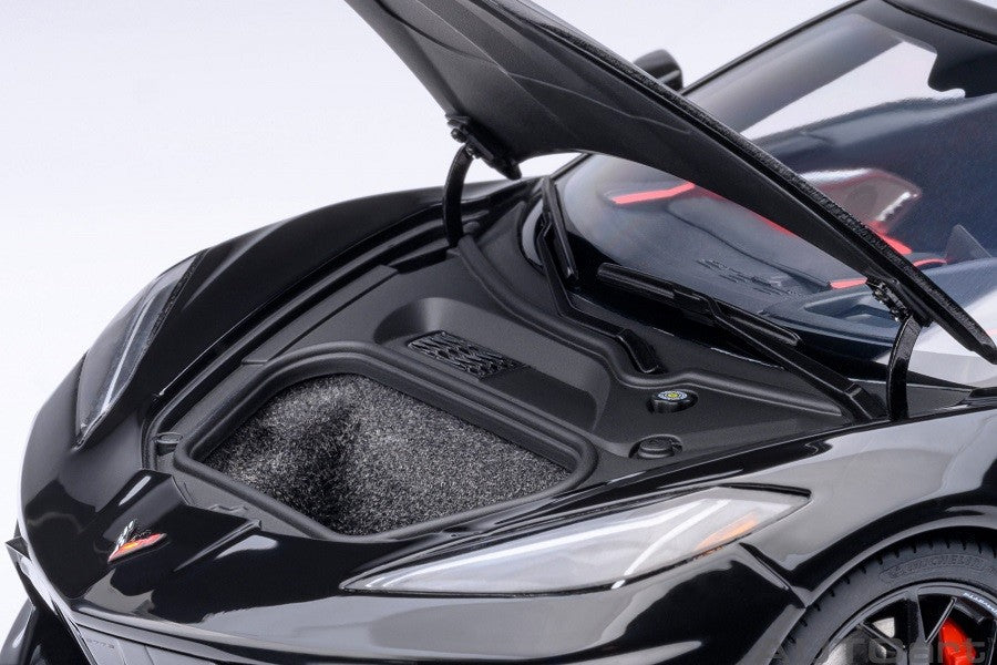 Chevrolet Corvette C8 Stingray Z51Black - Autoart 1/18 - 71280 - Passion Diecast 