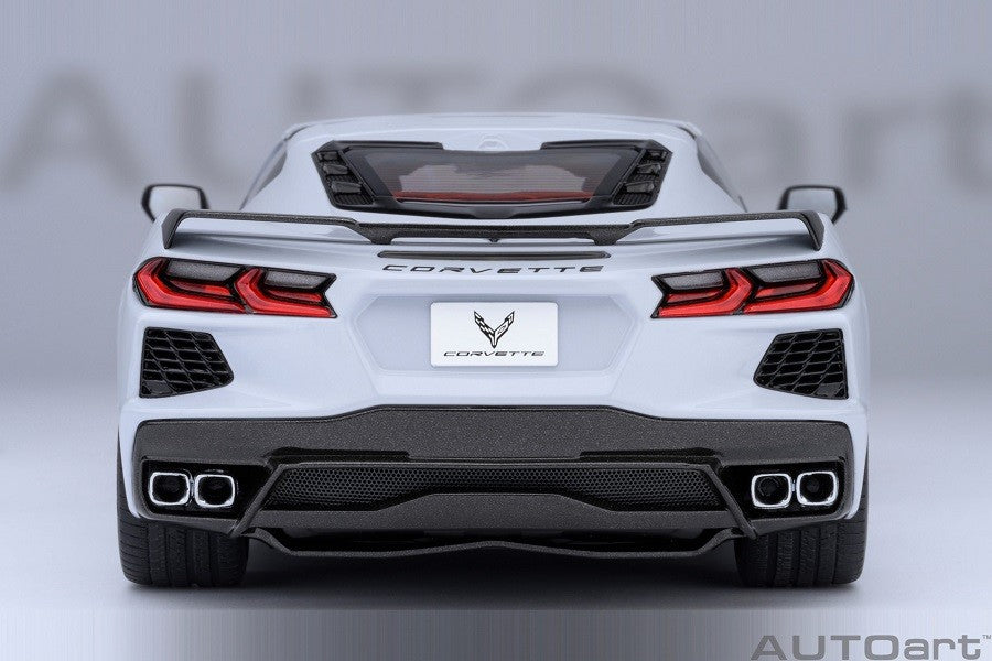 Chevrolet Corvette C8 Stingray Z51 Ceramic Matrix Grey Metallic - Autoart 1/18 - 71284 - Passion Diecast 