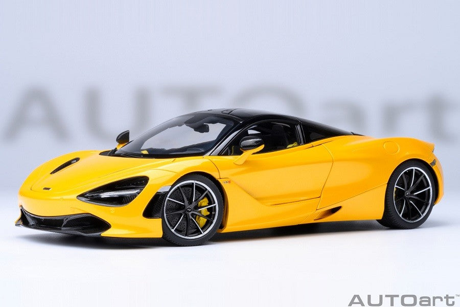 McLaren 720S Volcano Yellow - Autoart 1/18 - 76070 - Passion Diecast 