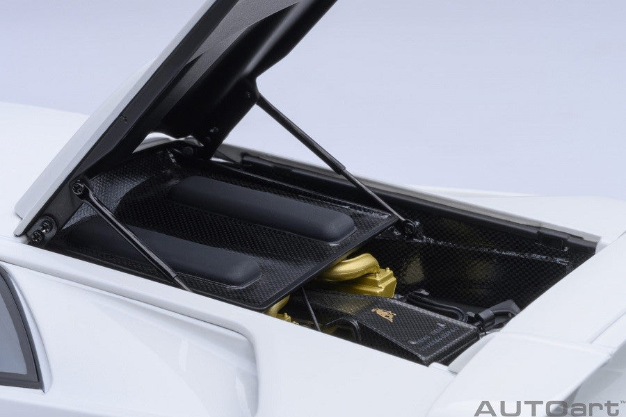 Lamborghini Diablo SE JOTA Impact White - Autoart 1/18 - 79145 - Passion Diecast 
