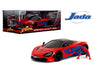 (Preorder) McLaren 720S and Spider-Man Figure - Marvel Spider-Man - Hollywood Rides - Jada - 1/24 - 35764