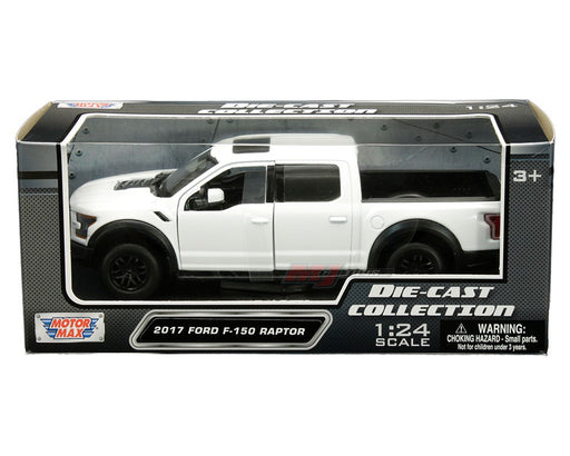 2017 Ford F-150 Raptor White - MiJo Exclusives - Motormax 1-24 - 79344 WH