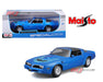 1978 Pontiac Firebird Trans Am - Blue - 1/18 - MAISTO - 31464 BL Passion Diecast 