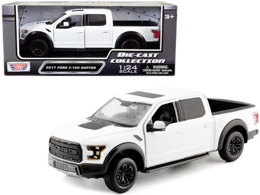 2017 Ford F-150 Raptor White - MiJo Exclusives - Motormax 1-24 - 79344 WH