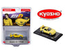 Initial D Mazda RX-7 FD3S - Yellow - Kyosho - 1:64 - 07057A2B - Passion Diecast 
